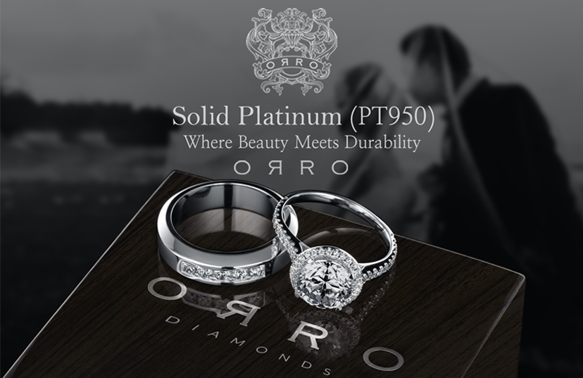 Pure Solid Platinum (PT950): Unveiling the Beauty and Quality of 